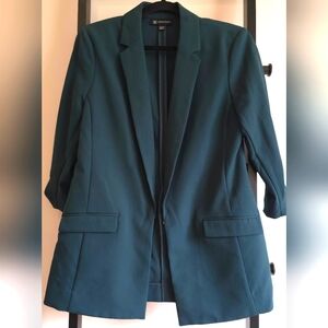 INC blazer hunter green medium